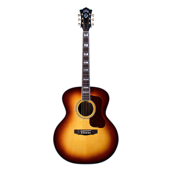 Guild美産F-55 Antique Burst 電箱全單木吉他(tā)