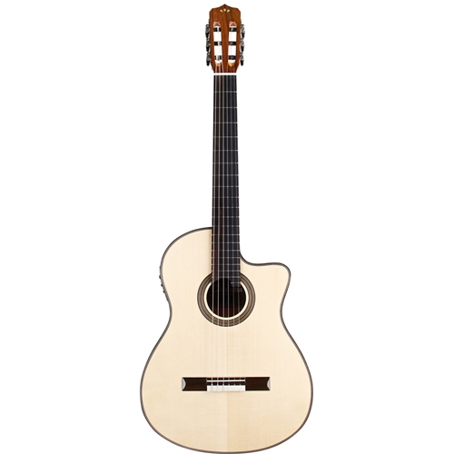Cordoba Fusion 12 Maple跨界缺角電箱面單尼龍吉他(tā)