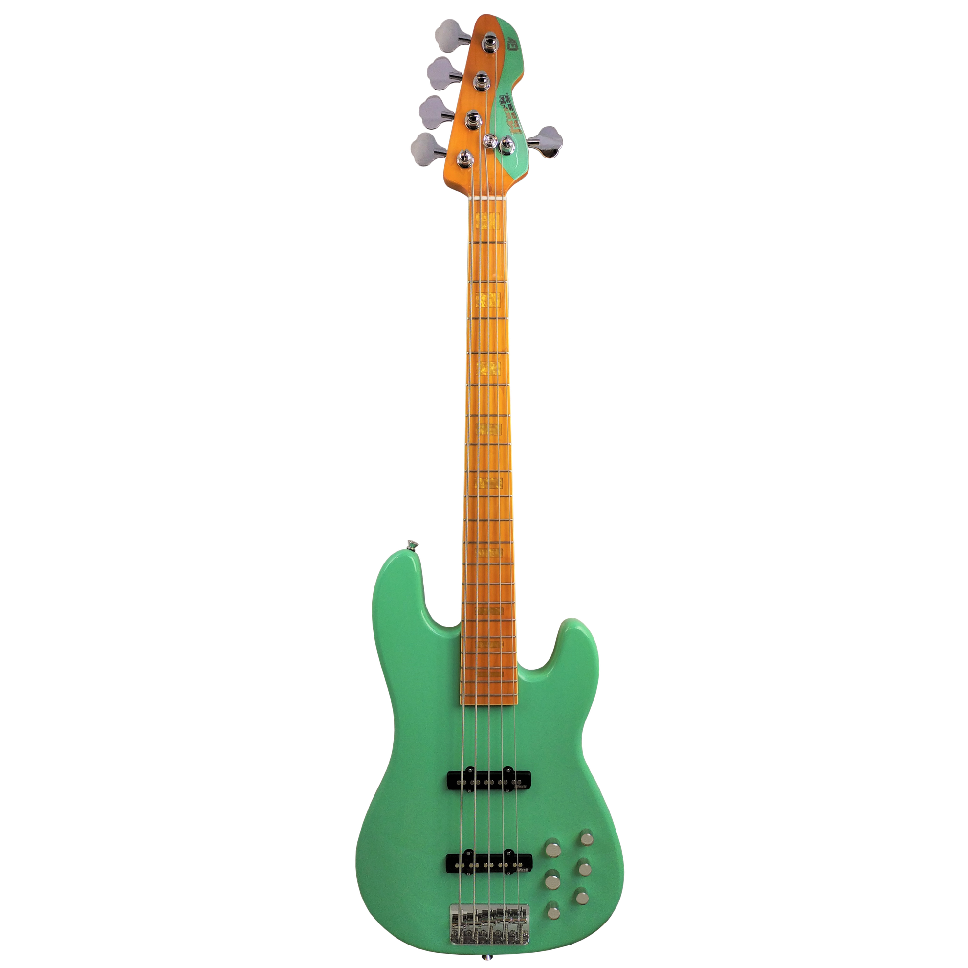 MARKBASS 意大(dà)利手工琴 GV 5 Gloxy Val Surf Green CR MP貝司