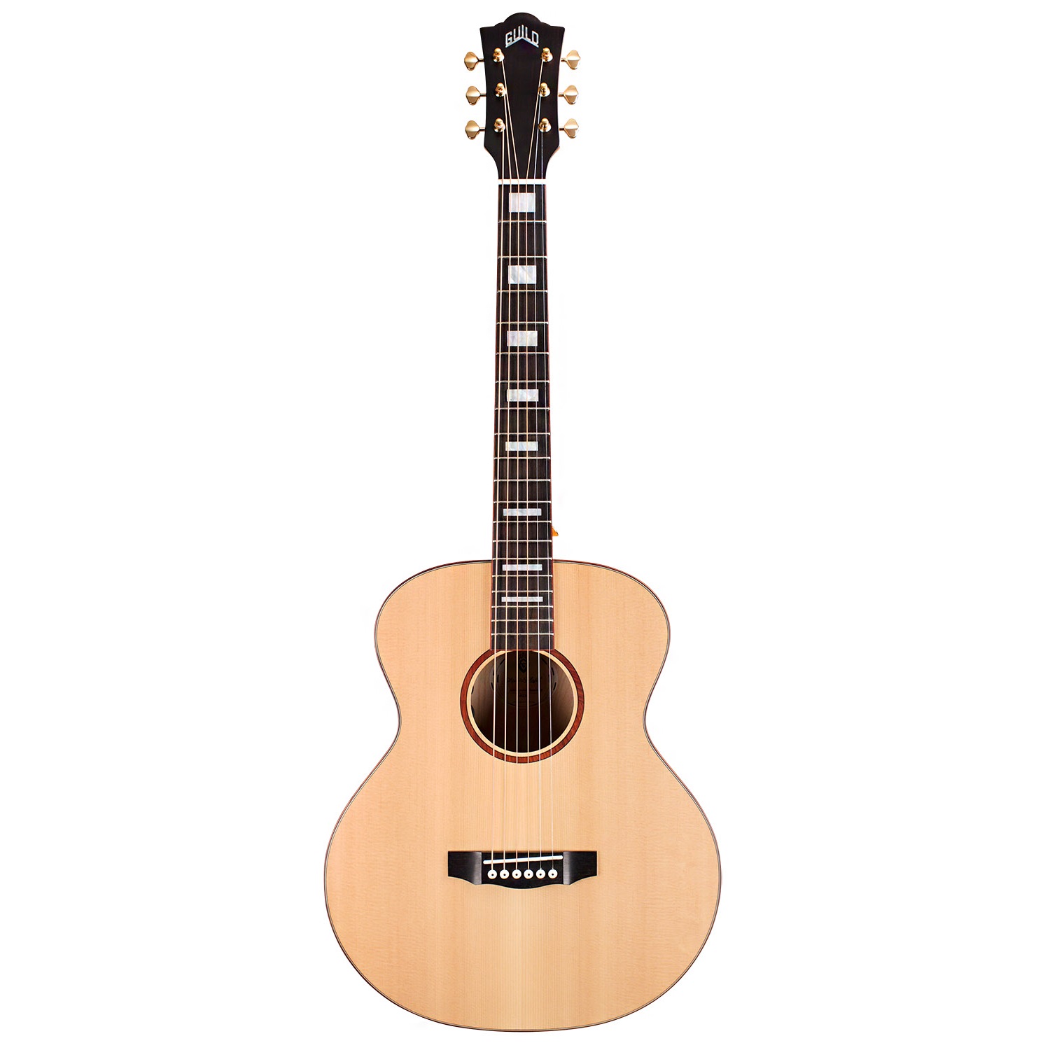Guild Westerly Archbacks Jumbo Jr Reserve Maple 旅行面單木吉他(tā)