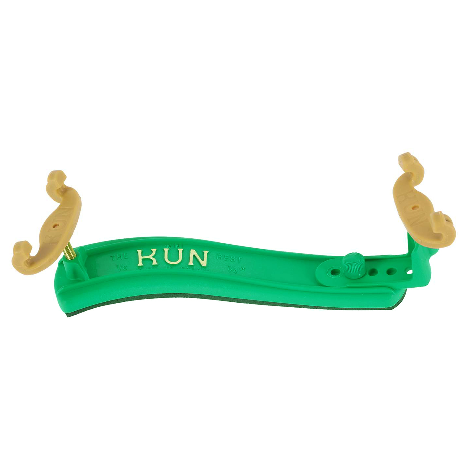 KUN 小提琴 1/4 - 1/8 肩托 (經典系列-綠色)